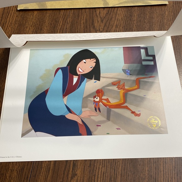 “5/$20” Disney Mulan lithograph - Picture 4 of 6